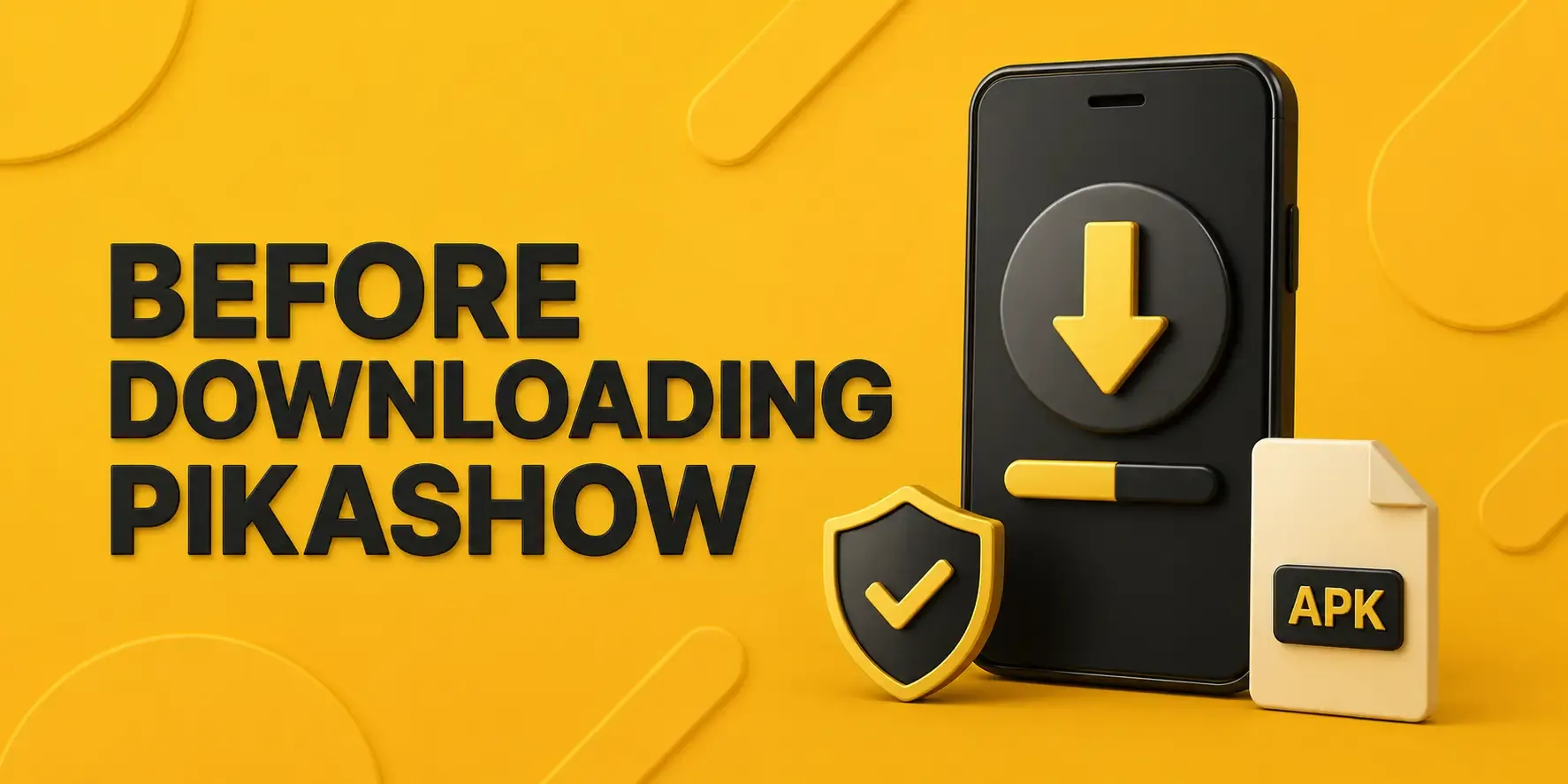 Checks to review before cookies and ads load on this Pikashow APK website