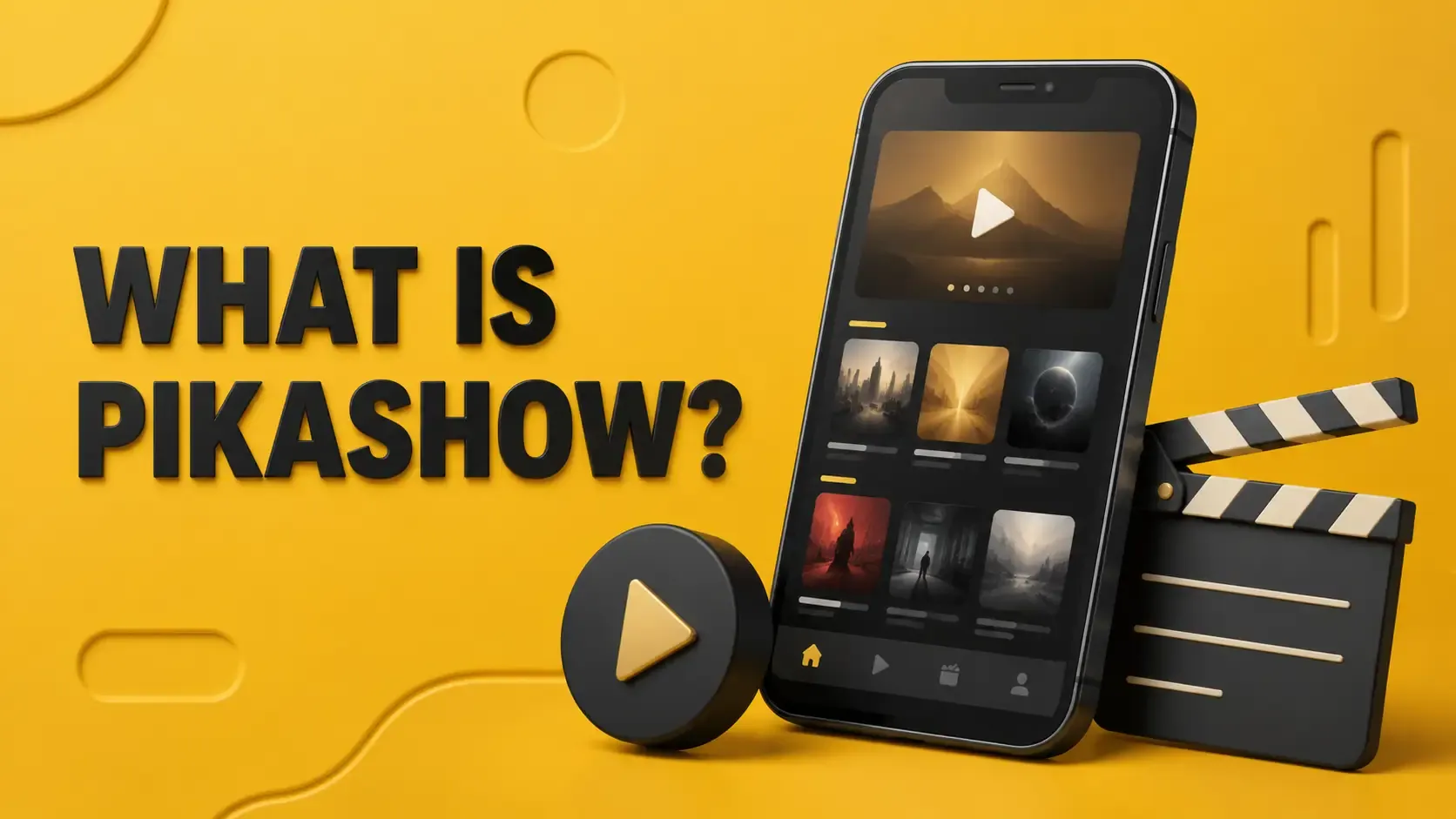 Pikashow APK screen for people contacting this website for download help