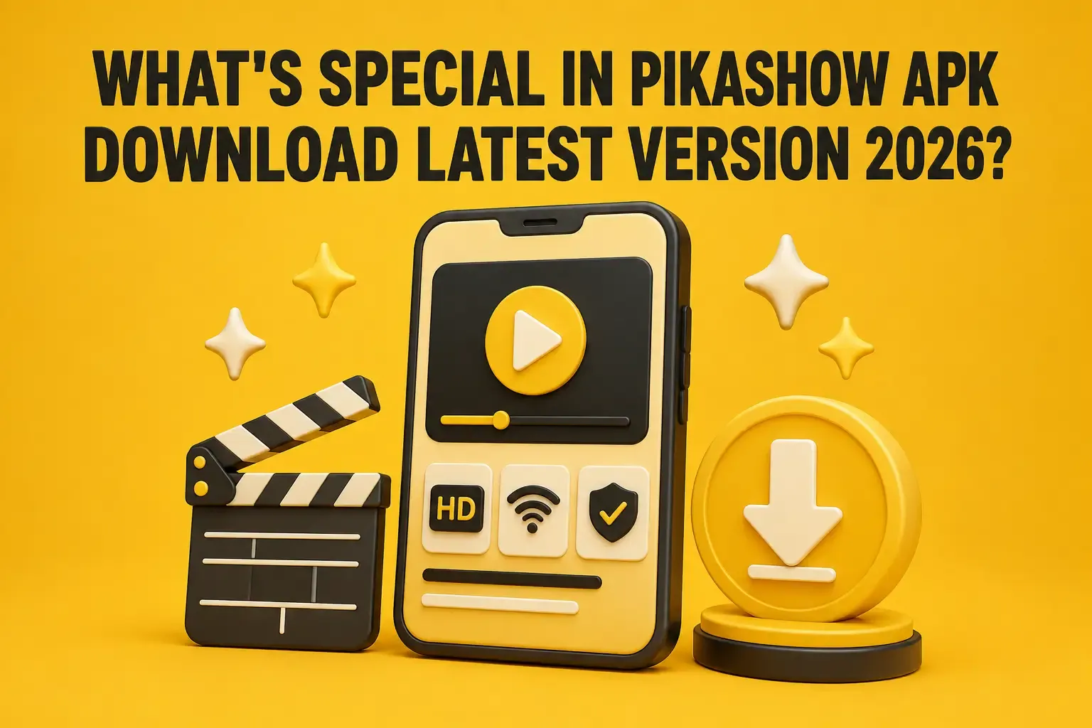 Latest version 2026 Pikashow 2026 features on a phone and television with HD playback