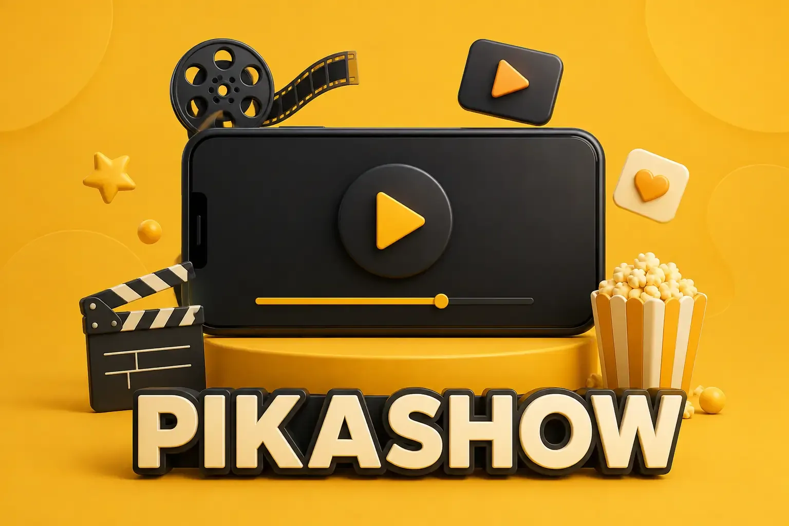 Pikashow APK official website Pikashow APK official website home screen with movies, shows and live sports