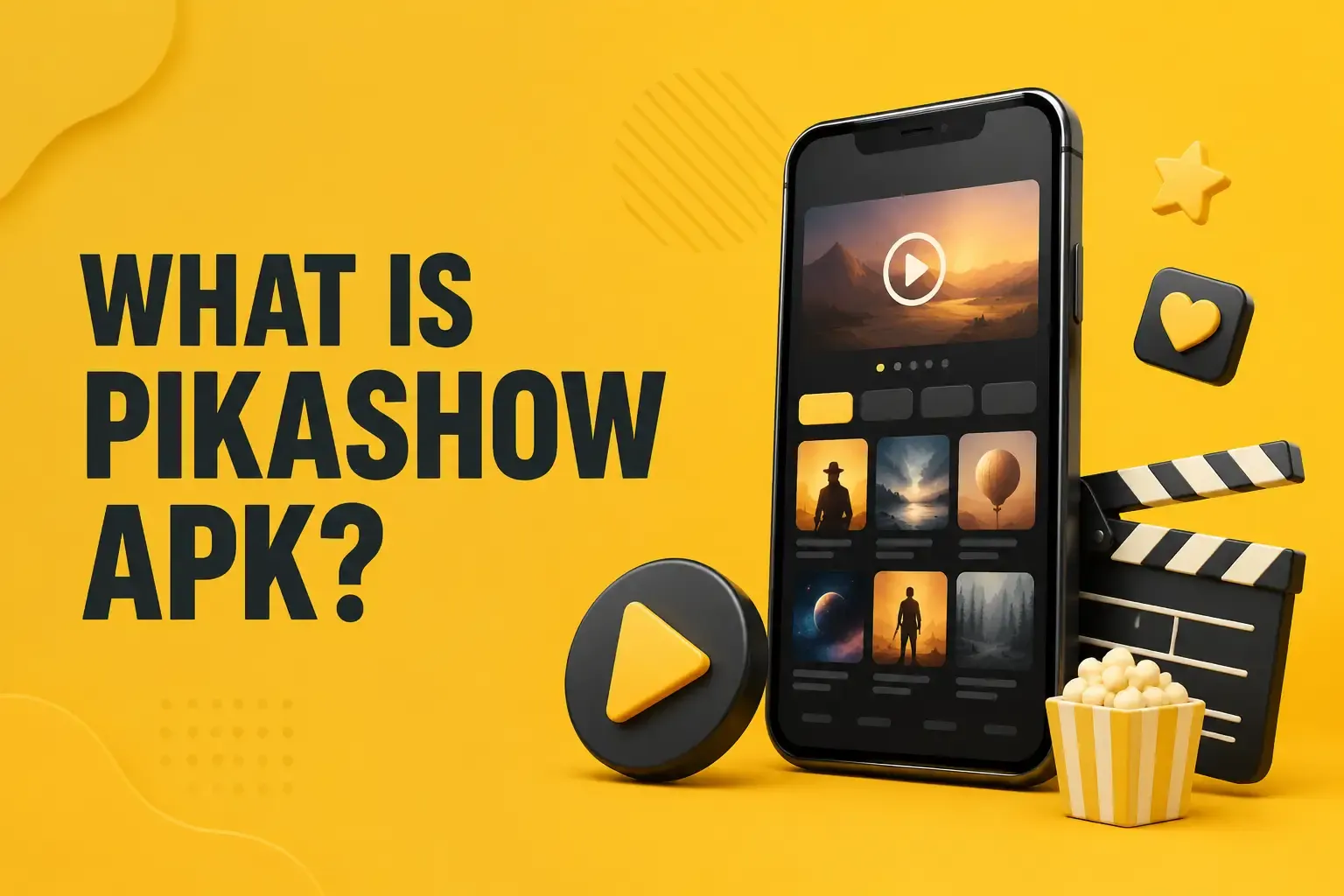 What is Pikashow APK Pikashow APK overview showing movies, shows and live channels in one place